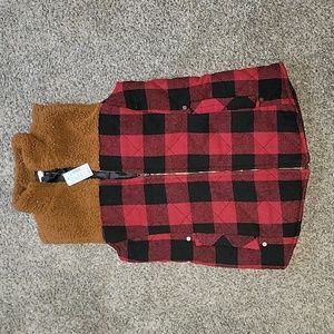 Buffalo plaid Vest